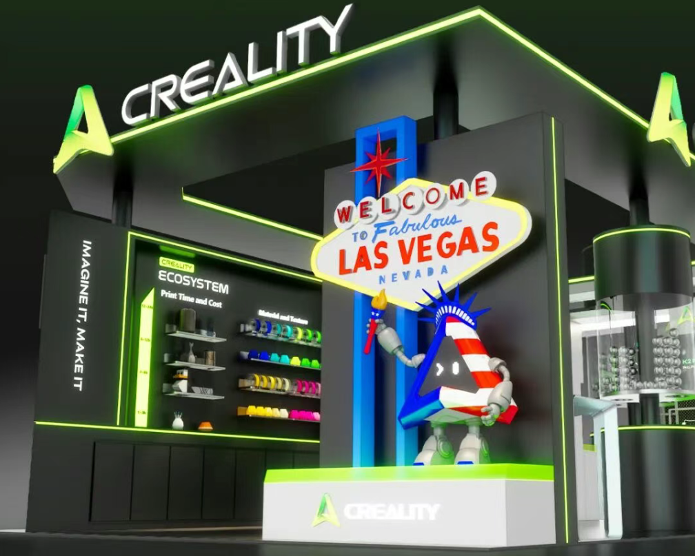 直击 CES 2026 创想三维现场：SPARKX i7 线下首秀！